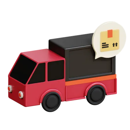 Lieferwagen  3D Icon