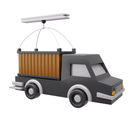 Lieferwagen  3D Icon