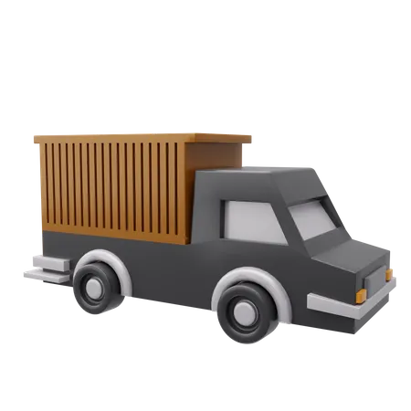 Lieferwagen  3D Icon