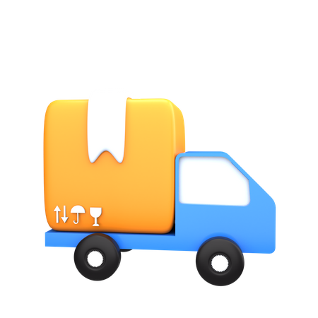 Lieferwagen  3D Icon