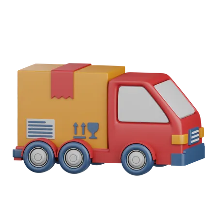 Lieferwagen  3D Icon