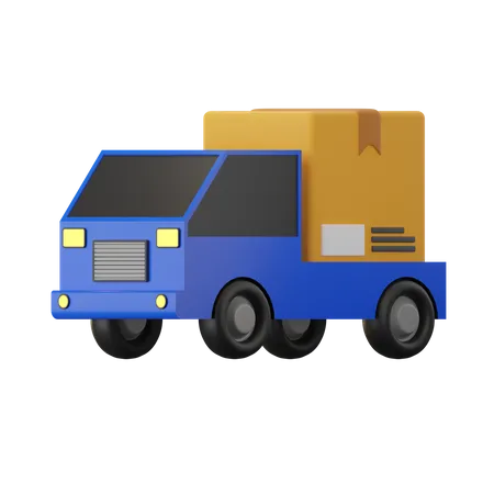 Lieferwagen  3D Icon