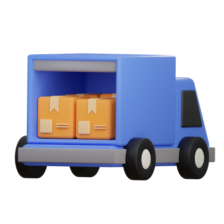 Lieferwagen  3D Icon