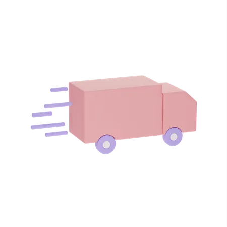 Lieferwagen  3D Icon