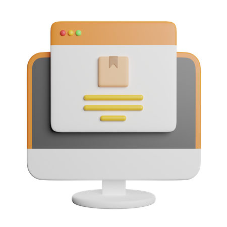 Lieferwebsite  3D Icon