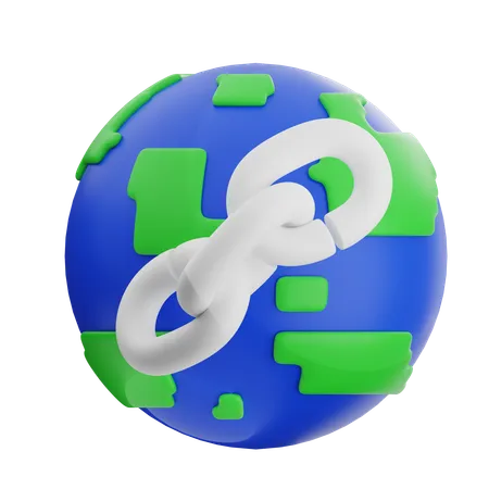 Lien  3D Icon