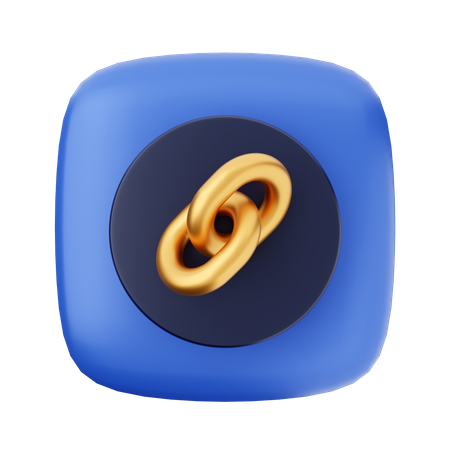 Lien  3D Icon