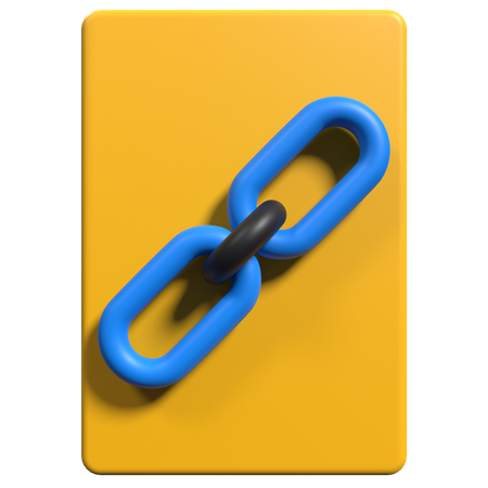 Lien  3D Icon