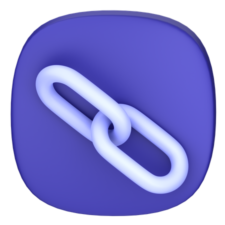 Lien  3D Icon