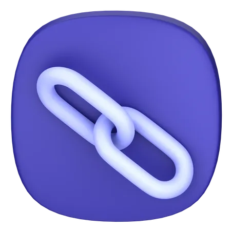 Lien  3D Icon