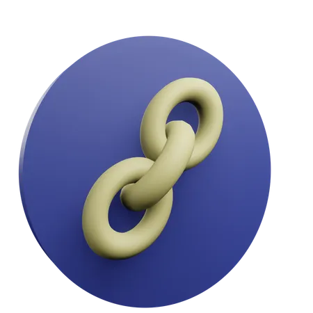 Lien  3D Icon