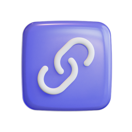 Lien  3D Icon