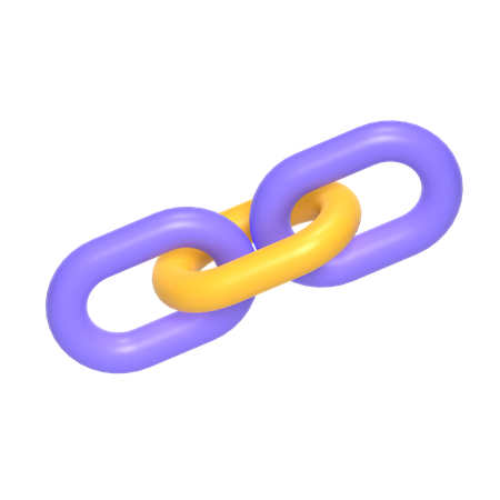 Lien  3D Icon