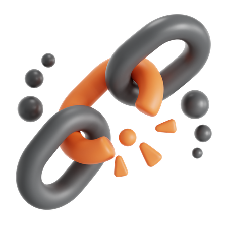 Lien d'erreur  3D Icon