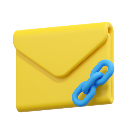 Lien email  3D Icon