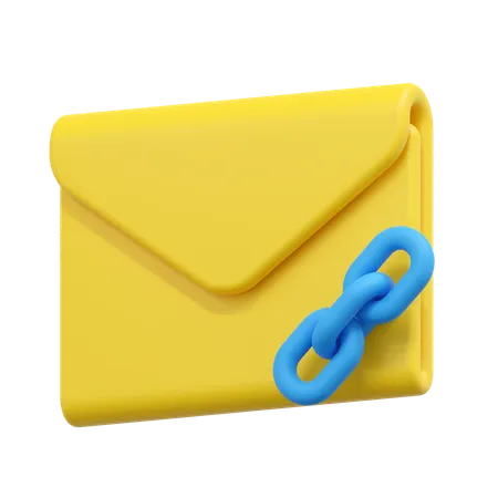 Lien email  3D Icon