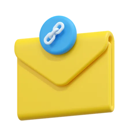 Lien email  3D Icon