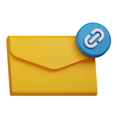 Lien email  3D Icon