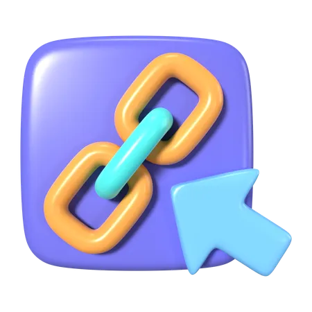 Lien hypertexte  3D Icon