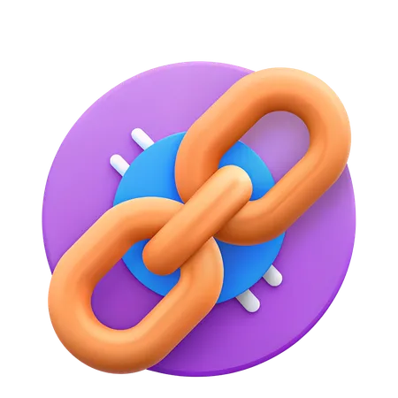 Lien brisé  3D Icon