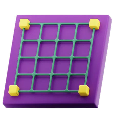 Lienzo  3D Icon