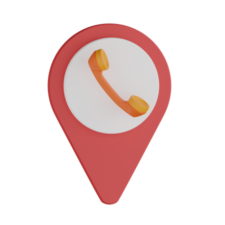 Lieu d'appel  Icône 3D