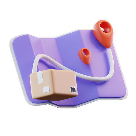 Lieu de livraison  3D Icon