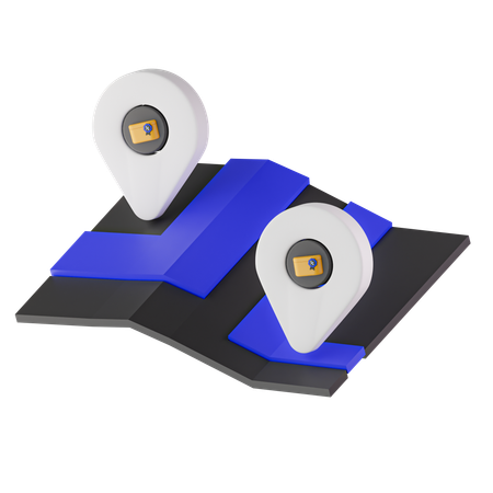 Lieu de livraison  3D Icon