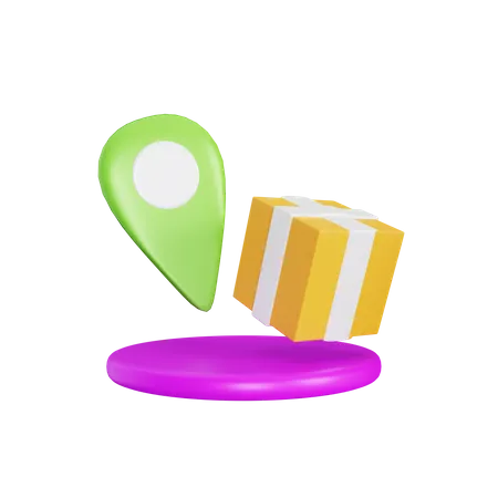 Lieu de livraison  3D Icon