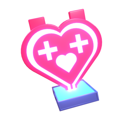 Life  3D Icon