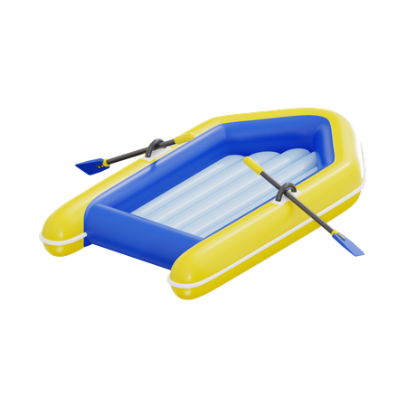Life Boat  3D Icon