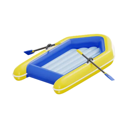 Life Boat  3D Icon