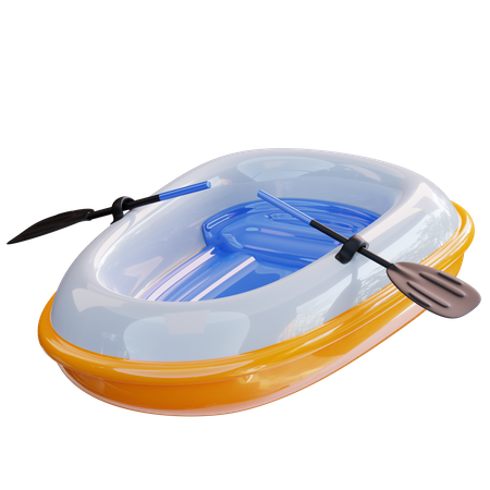 Life Boat  3D Icon
