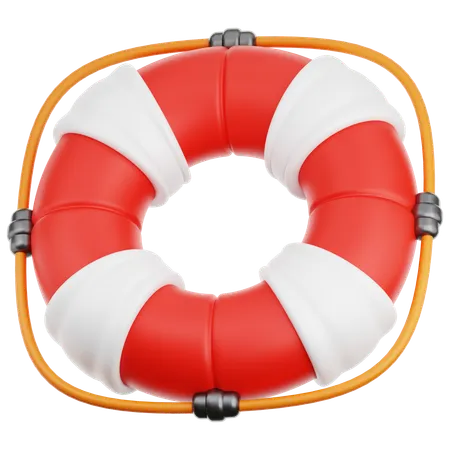 구명부표  3D Icon