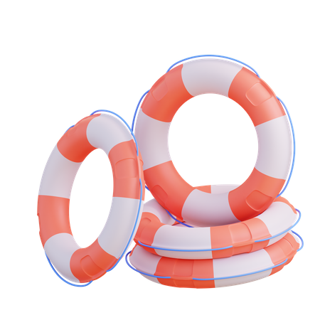 Life Buoy  3D Icon