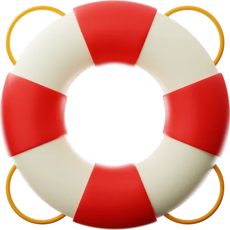 Life Buoy 3D Icon