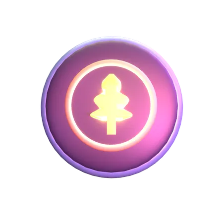 Life Coin  3D Icon