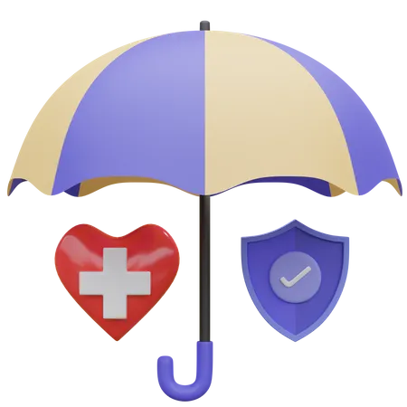 Life Insurance  3D Icon