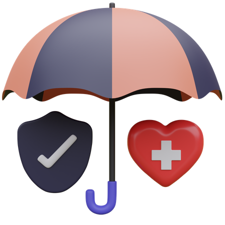 Life Insurance  3D Icon