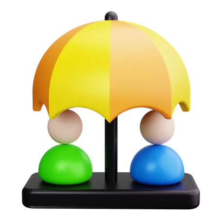 Life Insurance  3D Icon