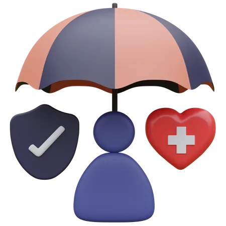 Life Insurance  3D Icon