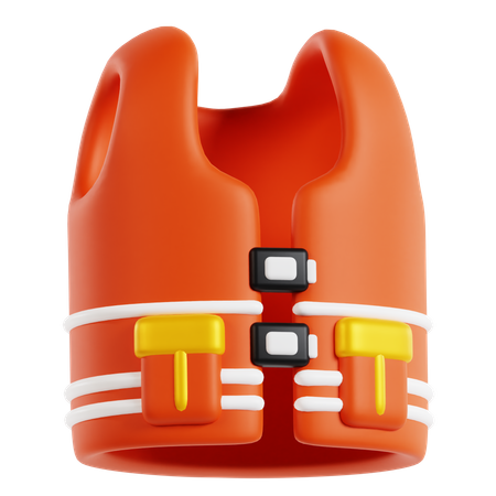 Life Jacket  3D Icon