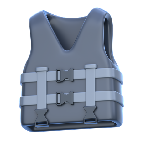 Life Jacket  3D Icon