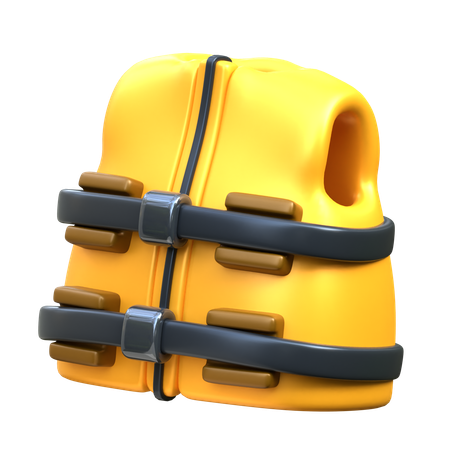 Life Jacket  3D Icon