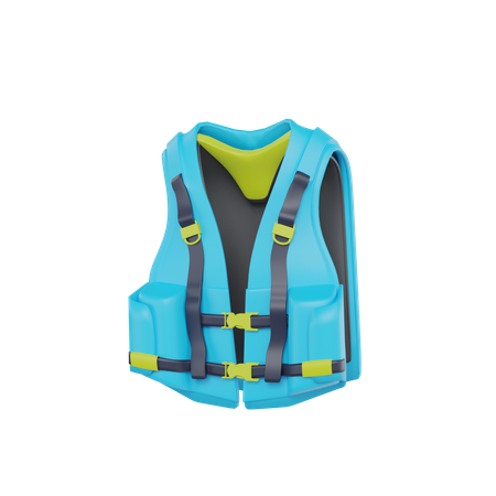 Life Jacket  3D Icon