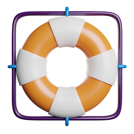 Life Saver  3D Icon