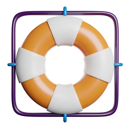 Life Saver  3D Icon