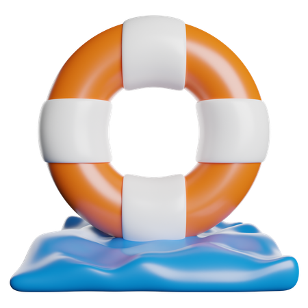 Life Saver  3D Icon