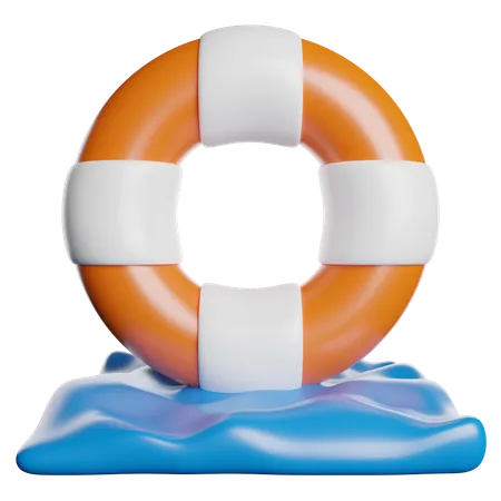 Life Saver  3D Icon