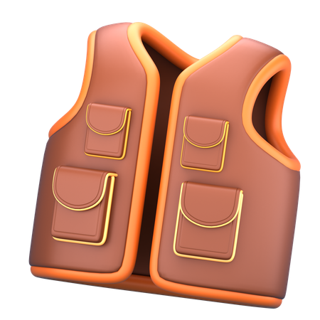 Life Vest  3D Icon